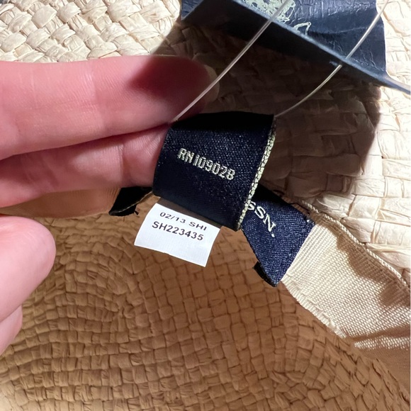 U.S. Polo Assn. — Straw Hat with Strap - Picture 4 of 5